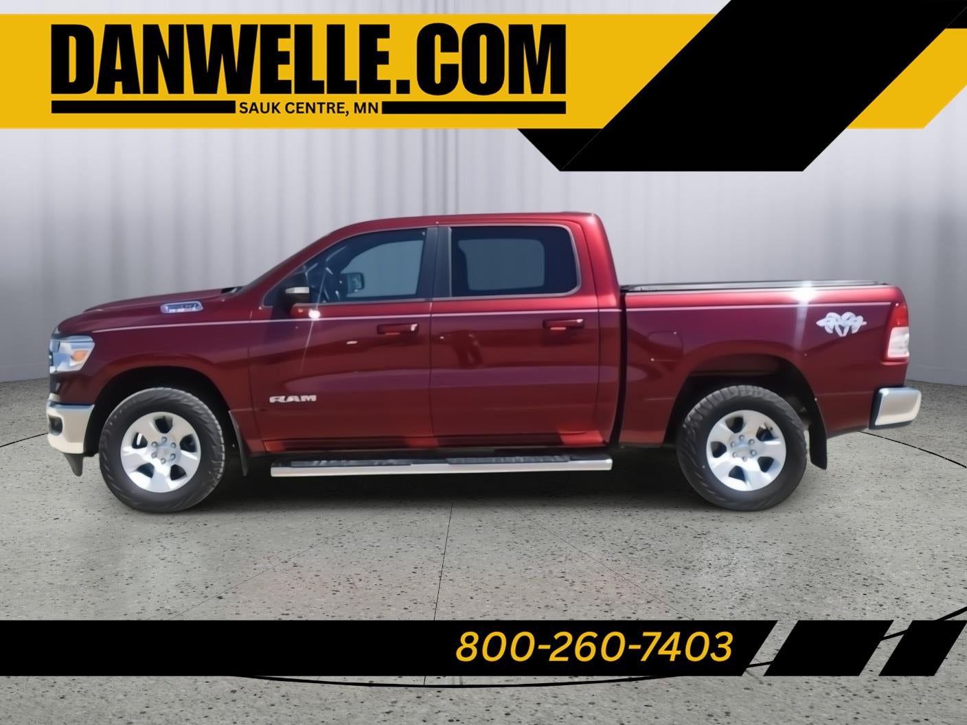 2022 RAM 1500 Big Horn Crew Cab 4x4 5'7' Box