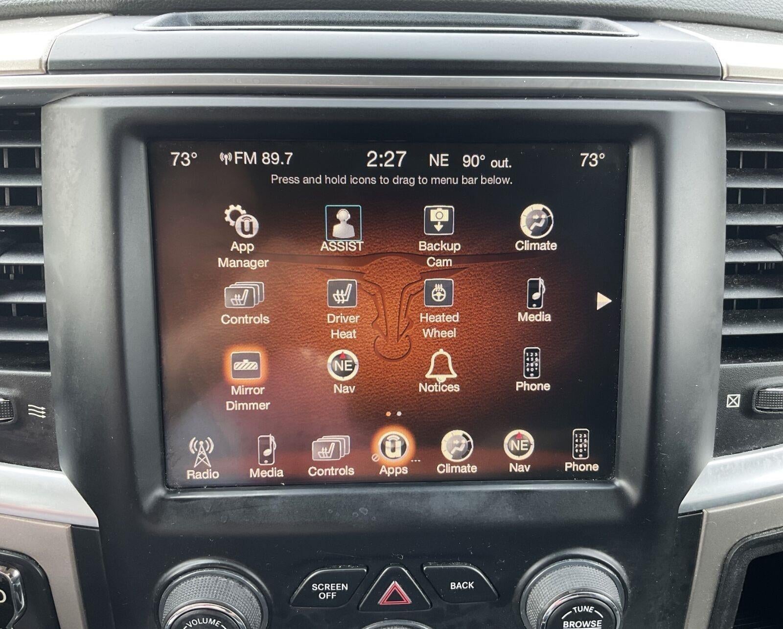 2017 RAM 1500 Big Horn Crew Cab 4x4 5'7' Box